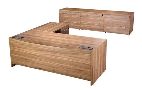Alto 1800x900mm Rectangular Desk American Black Walnut