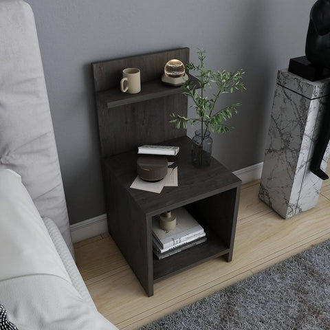Ullman Bedside Table - Wenge - Decorotika