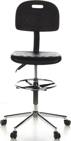 HJH Office Top Work 23 - Counter Chair Black