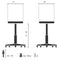 HJH Office Top Work 23 - Counter Chair Black