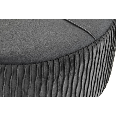 DKD Home Decor Grey Natural Dark Grey Wood Bench - 80 x 46 x 38 cm