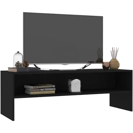 vidaXL TV Cabinet Black 120x40x40 cm Chipboard
