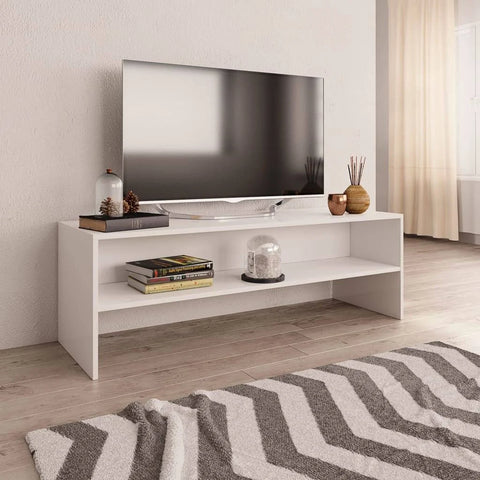vidaXL TV Cabinet Black 120x40x40 cm Chipboard