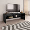 vidaXL TV Cabinet Black 120x40x40 cm Chipboard