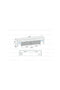 Creative Furniture - TV Unit 200cm Sideboard Cabinet Cupboard TV Stand - White