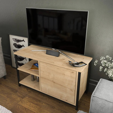 Muskegon TV Unit - Gold / Anthracite - Decorotika