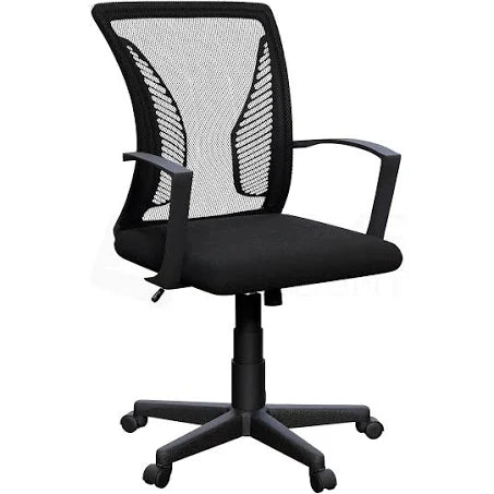 Home Discount Airdrie Office Mesh Chair - Black