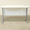 Dams Straight White 1200mm Desk - SPE003