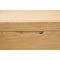 Julian Bowen Curve 3 Drawer Chest - Oak