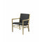 Fdb Møbler J147 Armchair, Natural/Dark Grey