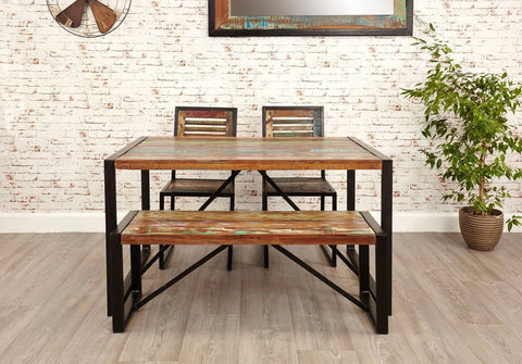 Urban Chic Small Dining Bench by Baumhaus