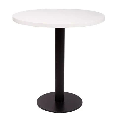 Netfurniture - Gorzan Cast Iron Quality Round Table Black Small Poseur Beech ...