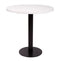 Netfurniture - Gorzan Cast Iron Quality Round Table Black Small Poseur Beech ...