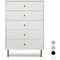Devon Large Chest of Drawers 5 Drawers - Sage