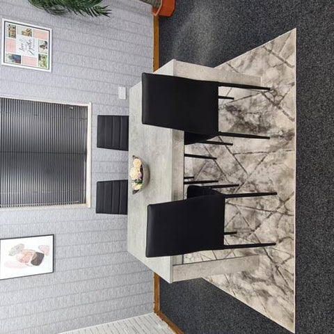 Kosy Koala - Dining Table with 4 Chairs, Kitchen Dining Table Set of 4