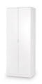 Manhattan 2 Door Wardrobe - White - Julian Bowen