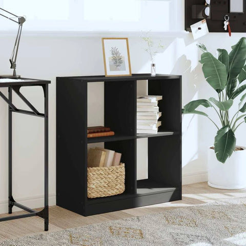 vidaXL Bookcase Sonoma Oak 68.5x32x75 cm Engineered Wood