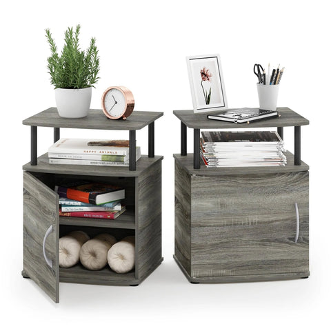 Furinno Jaya Utility Design End Table