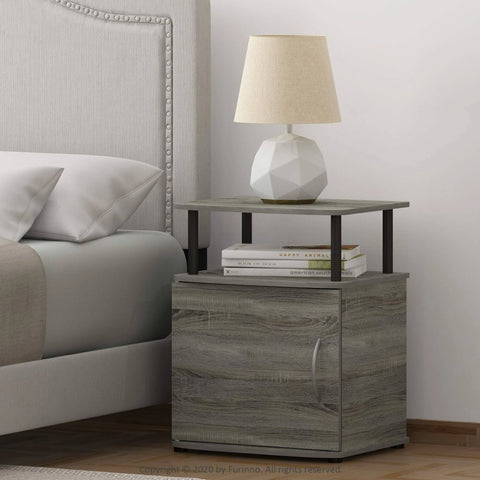 Furinno Jaya Utility Design End Table