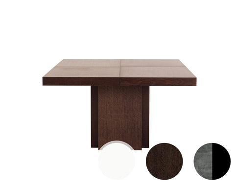 Dusk 150cm Dining Table High Gloss White Finish by Temahome