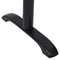 vidaXL Bistro Table Legs 2 Pcs Black 61x8x72 cm Cast Iron