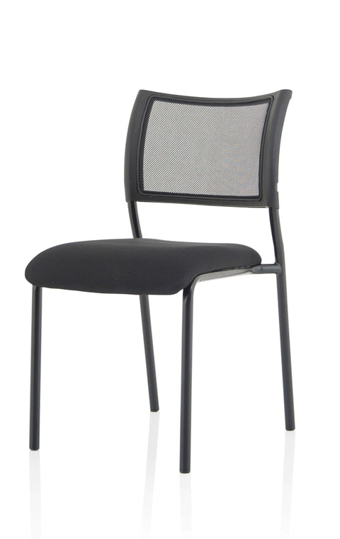 Brunswick Black Frame Chair with Mesh Back