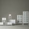 Mavis Falsterbo Cabinet 127 cm Glass Doors - Cupboards & Display Cabinets Birch ...