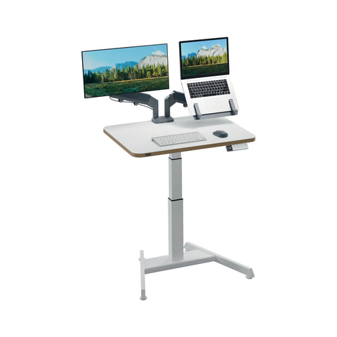 Leitz Ergo Small Electric Sit Standing Desk with Stand-Up Reminder