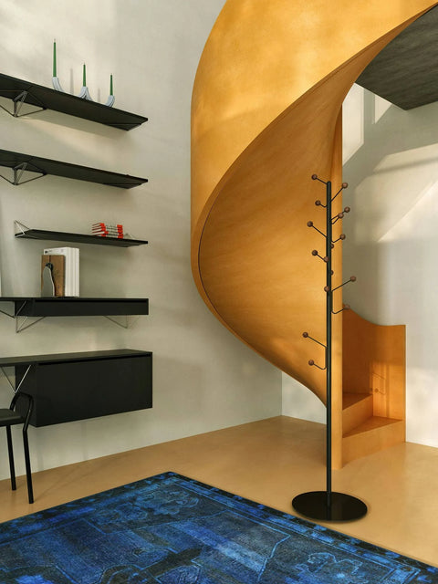 Maze Interior - Bill Coat Stand - Black/Stained Ash