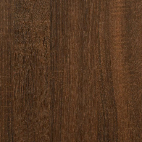 vidaXL Book Cabinet/Room Divider Brown Oak 80x24x96 cm Engineered Wood