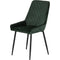 Seconique Avery Set of 2 Baby Pink Velvet Dining Chair