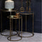 Mindy Brownes Mirror Top Nest of Tables - Set of 3