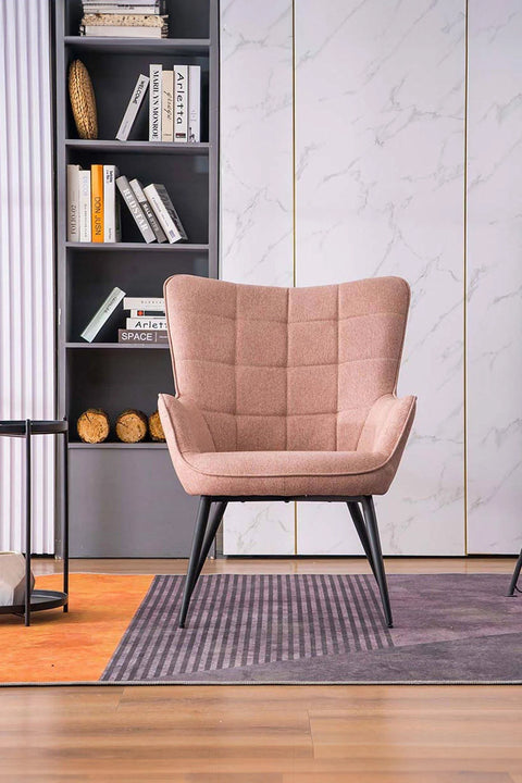 More4Homes - Vera Fabric Occasional Living Room Modern Accent Chair with ...