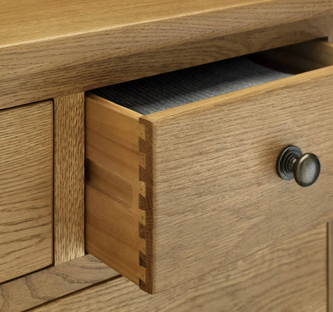 Julian Bowen Marlborough 4 Drawer Chest - Oak