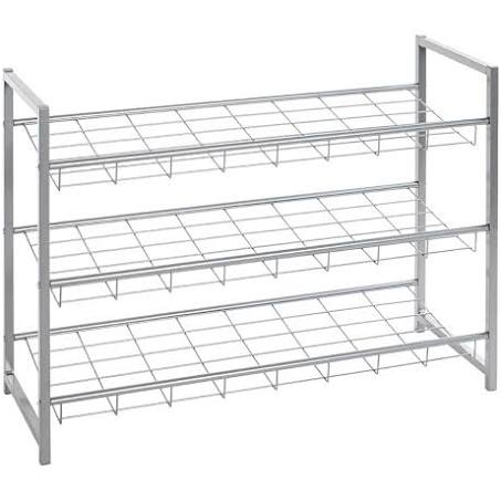 12 Pair Stackable Shoe Rack Haku