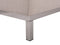 Beliani Right Hand Fabric Corner Sofa with Ottoman Beige Oslo