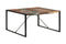 vidaXL Dining Table 140x140x75 cm Solid Reclaimed Wood