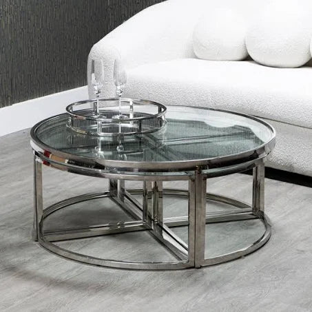 Round Glass Coffee Table