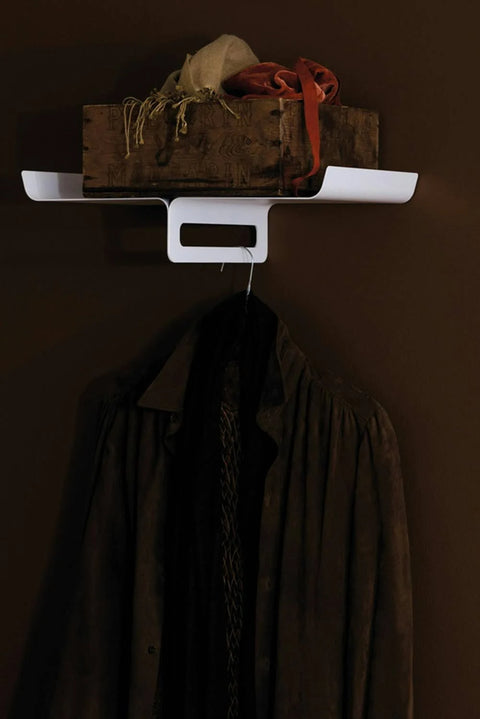 Maze Interior - Eco Friendly White Kite Clothes Hangers, Hat Rack Metal | White Eco