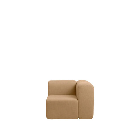 Broste Copenhagen Lagoon Sofa Module Corner Left - Ocher - 31000596