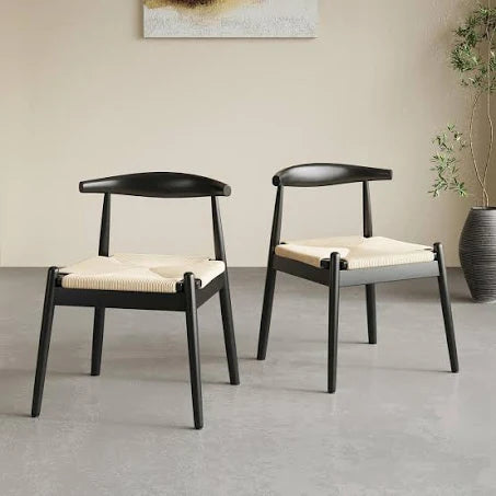 Soohow Dining Chairs Set of 2, Mid Century Modern Kitchen & Dining Room Chairs ...