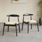 Soohow Dining Chairs Set of 2, Mid Century Modern Kitchen & Dining Room Chairs ...