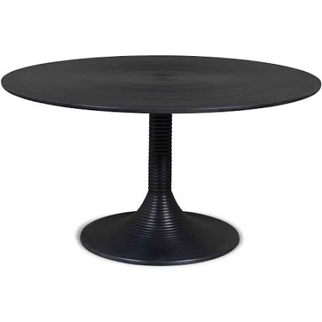 Bold Monkey Hypnotising Round Coffee Table - Black