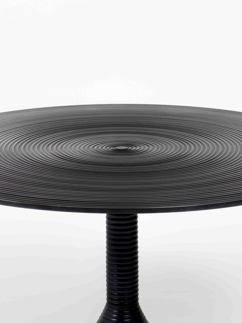 Bold Monkey Hypnotising Round Coffee Table - Black