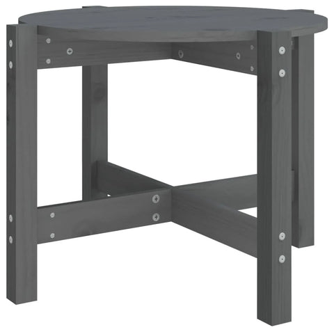 vidaXL Coffee Table Honey Brown Ø 52.5x45 cm Solid Wood Pine