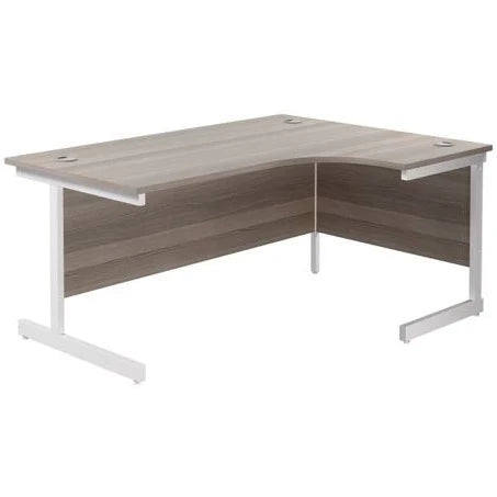 Jemini Radial Right Hand Single Upright Desk