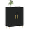 vidaXL Sideboard Black 69.5x34x90 cm Engineered Wood
