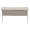 Impulse 1400mm Slimline Desk Cantilever Leg Oak / Silver