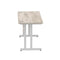 Impulse 1400mm Slimline Desk Cantilever Leg Oak / Silver