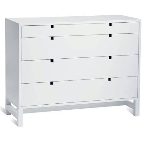 Mavis Falsterbo Chest of Drawers 4 Drawers Lacquer - Chest of Drawers Birch White ...